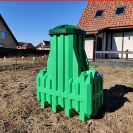 Септик ERGOBOX 8  для частного дома,  