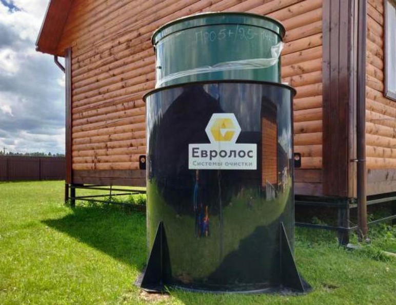Септик Евролос ПРО 10  для дома постоянного проживания,  